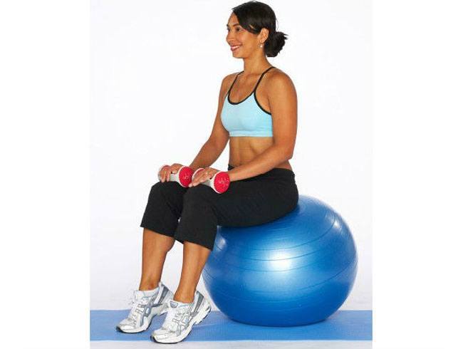 Seated Calf Raise with Dumbbells