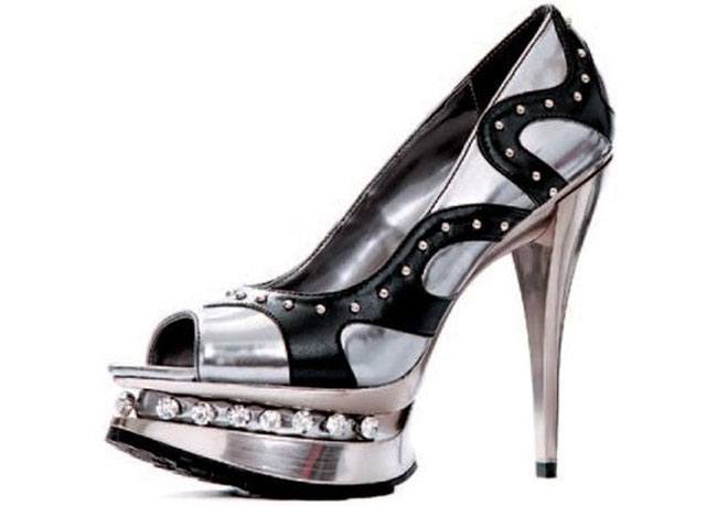 Shimmery or Overly Embellished Shoes