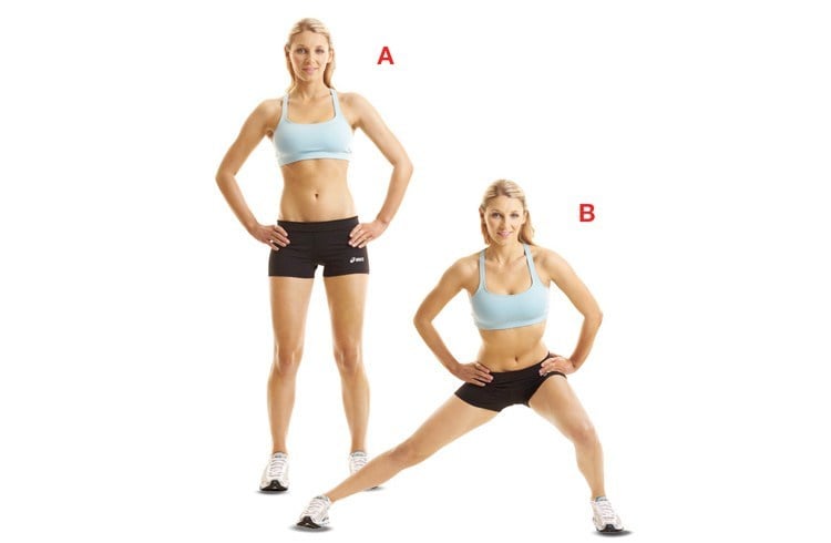 Side or Lateral Lunge