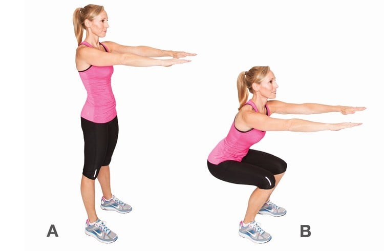 Squat exercises