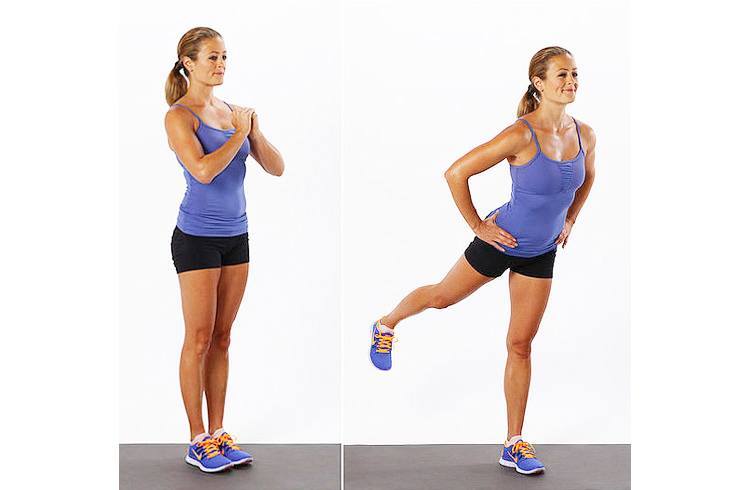 Standing Diagonal Kick