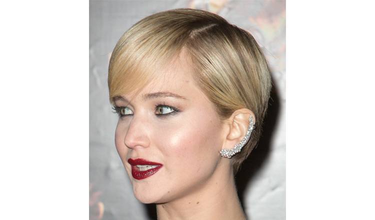 Stud earrings For a short haircut