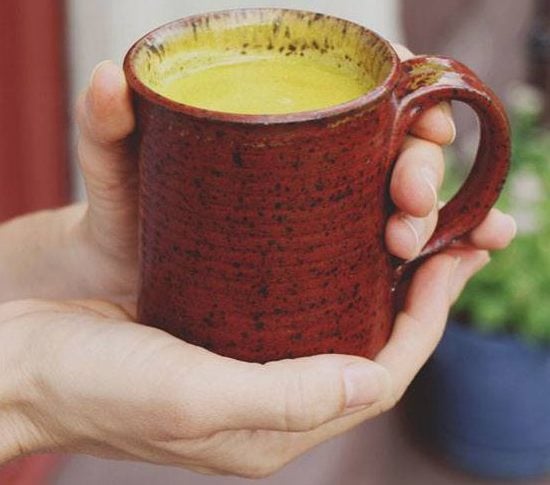 Turmeric milk for constipation