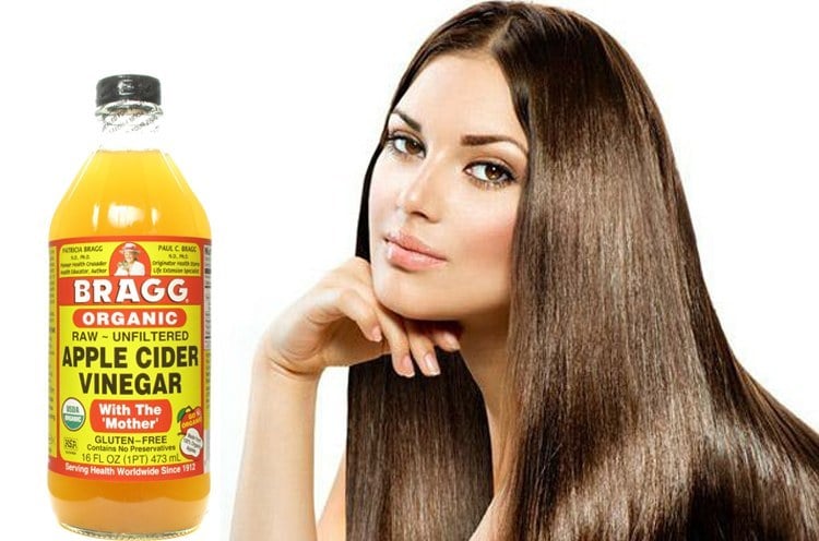 Vinegar for Shiny Hair