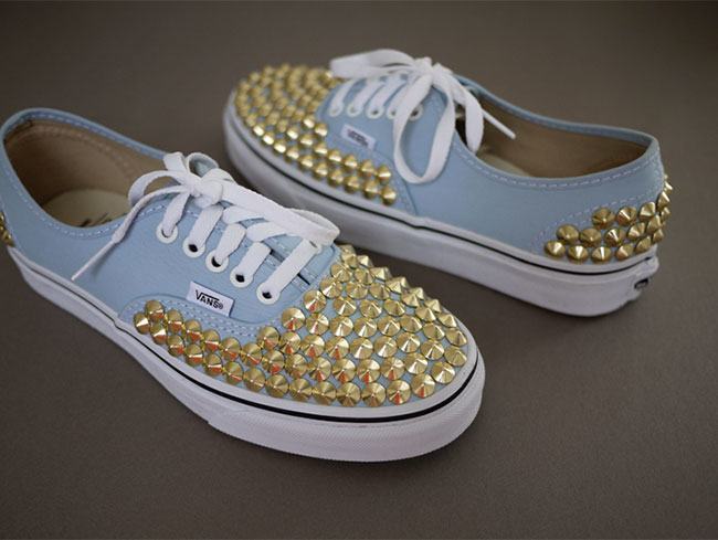 studded sneakers