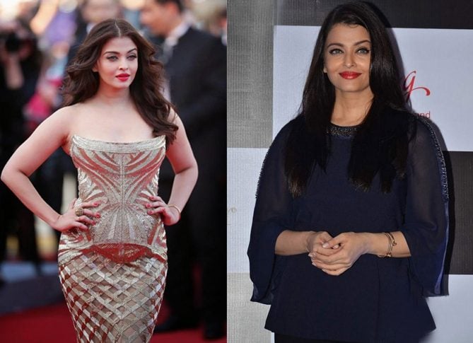 Aishwarya Rai with Broad Shoulders