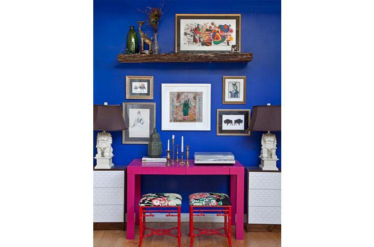 Color Combos like Cobalt Blue and Fuchsia