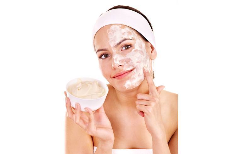 Curd Face Mask