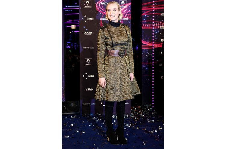 Diane Kruger Oversized Belt