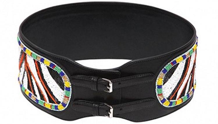 Emilio Pucci Patchwork Waist Belt