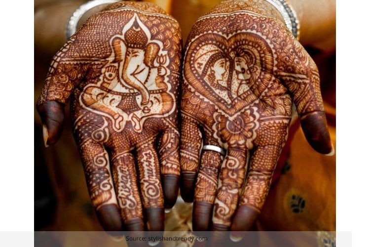 Navratri 2022 beautiful mehndi design for married girls mehndi kaise lagaye  stmp | Mehndi Designs: नवरात्रि में लगाएं भक्तिमय मेहंदी, यहां जानें मेहंदी  के खुबसूरत डिजाइन | Hindi News,