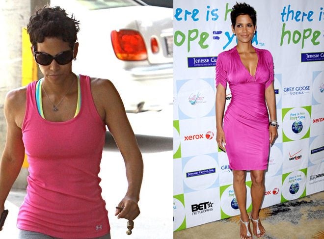 Halle Berry Broad Shoulder Fashion