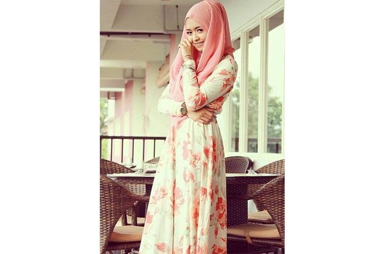 Hijab with Maxi Dress