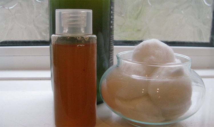 Homemade Apple cider vinegar toner