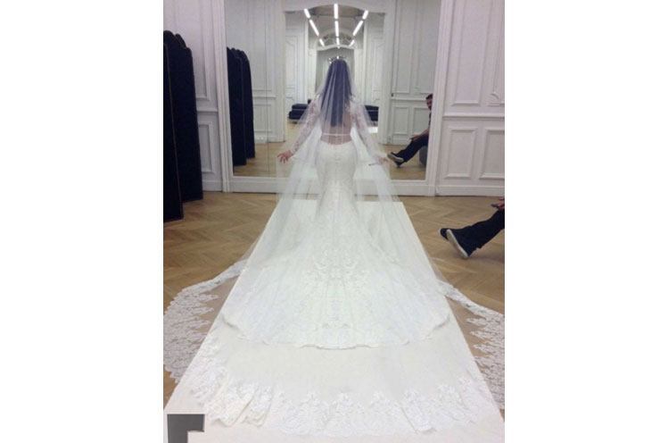 Kim Kardashian's Wedding gown