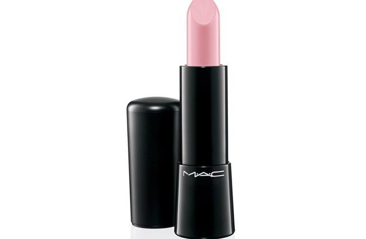 MAC pink lipstick