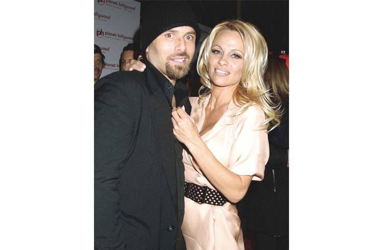 Pamela Anderson and Rick Salomon