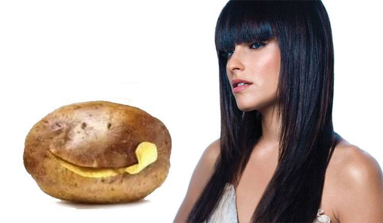 Raw Potato for Hair