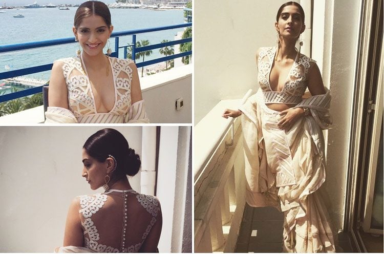 Sonam Kapoor Cannes 2015 at Press Meet