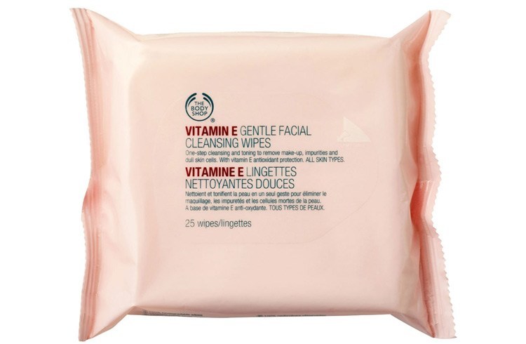 The Bodyshop Vitamin E Gentle Facial Cleansing Wipes