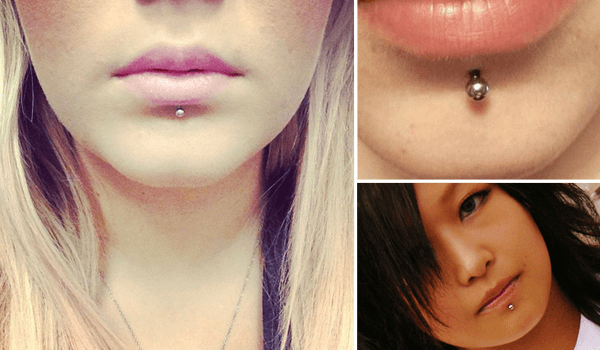 What is labret piercing