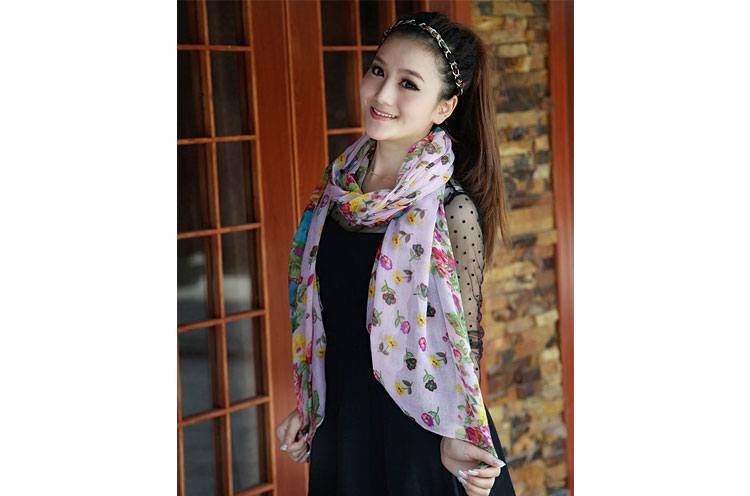 Womens Long Soft Summer Scarves