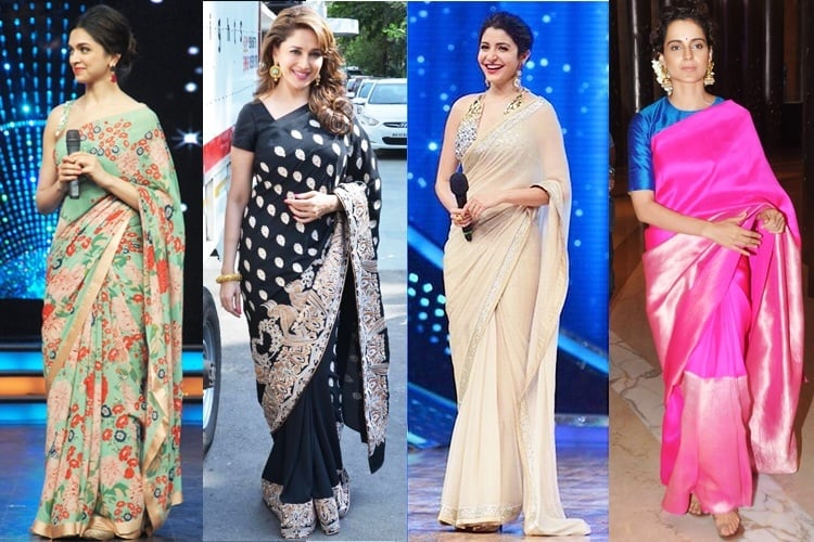 Bollywood Celebrities in saree