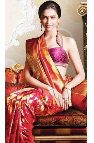 Deepika Padukone Teaching How to Wear Sari 