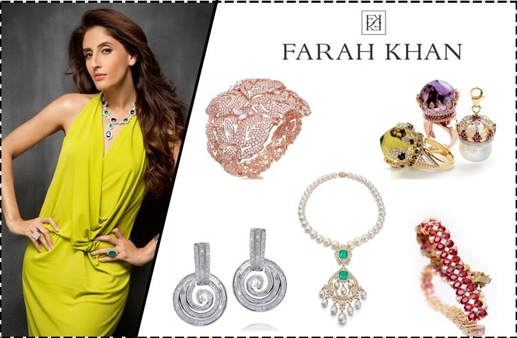 Farah Khan Ali Jewellery designs