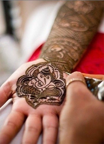 Ganesh Mehndi Design For Ganesh Chaturthi