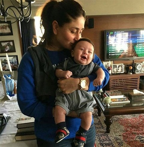 Kareena Kapoor Khan and son Taimur Ali Khan