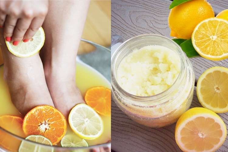 Lemon Foot Scrub