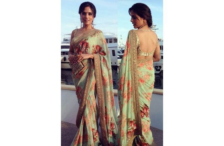 Richa Chadda in Sabyasachi saree Richa Chadda in Sabyasachi