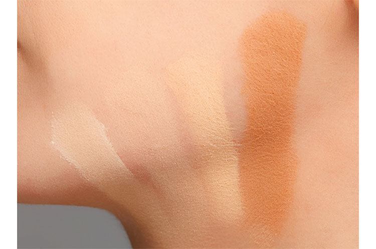 right foundation colour match skin tone