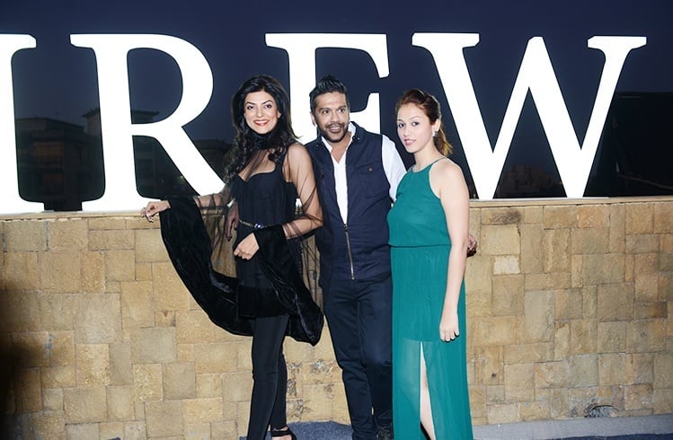 Sushmita Sen with Rocky and Reema