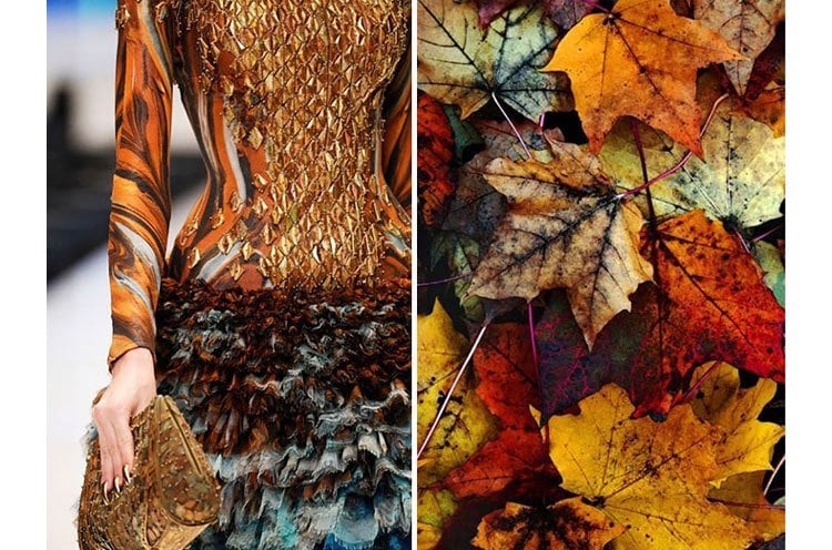 Alexander McQueen and Autumn Leaves