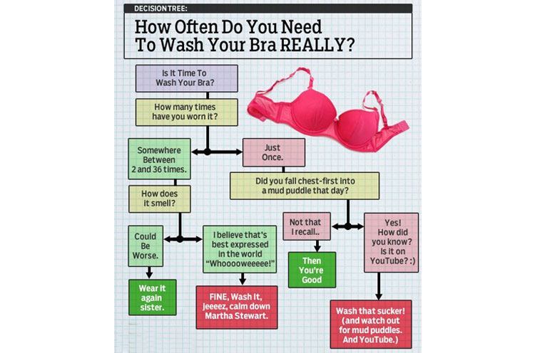 Bra Rules for wash