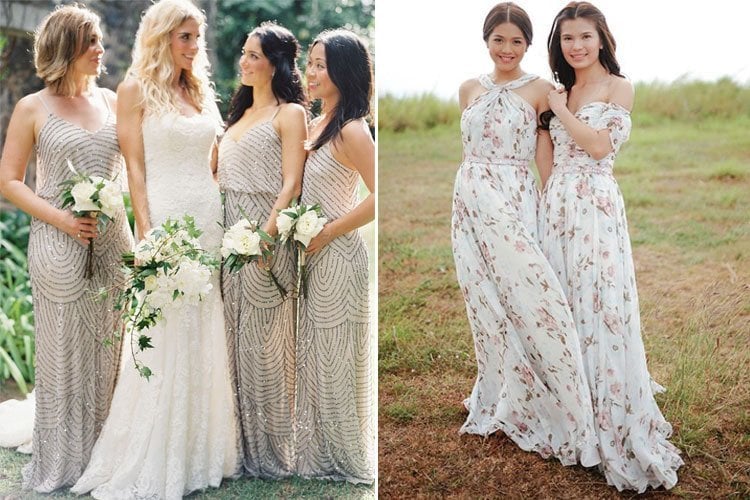 Bridesmaids Dresses At BFFs Wedding