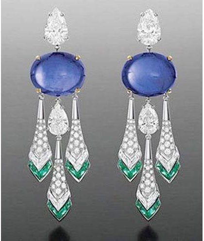 Bvlgari chandelier earrings
