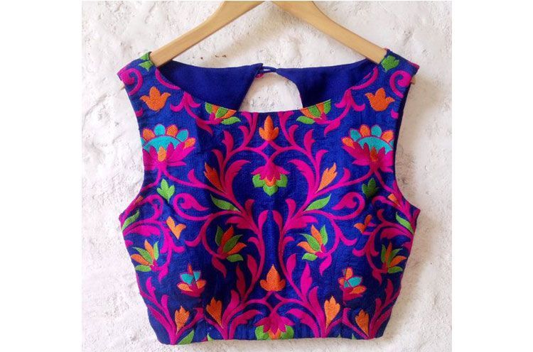 Desi Embroidered tops