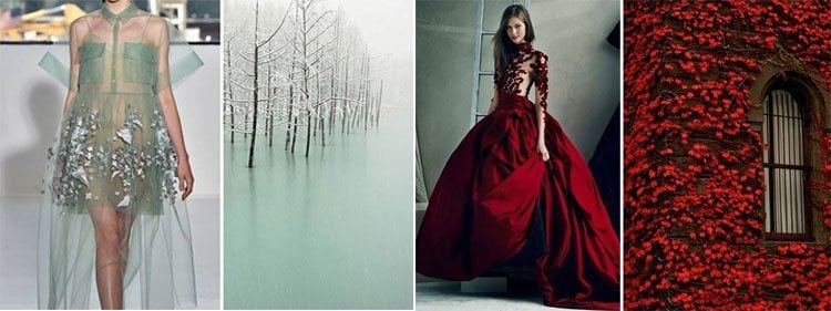 Designer Dresses Vs Nature