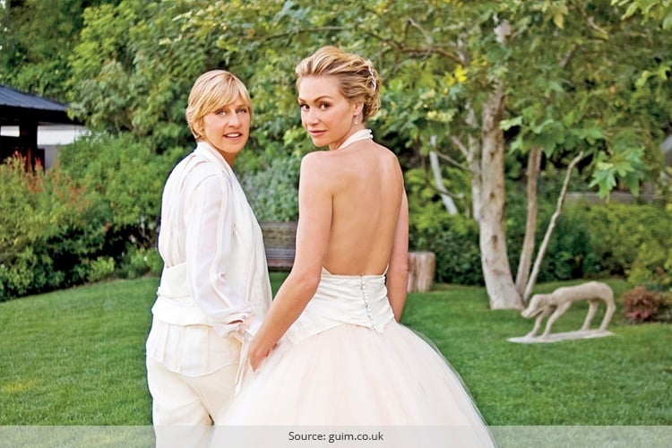 Ellen DeGeneres and Portia De Rossi wedding