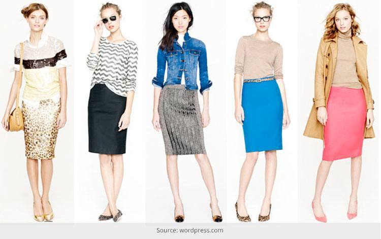 How to rock a pencil skirt