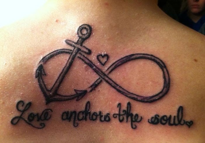 Infinity Anchor Tattoo 