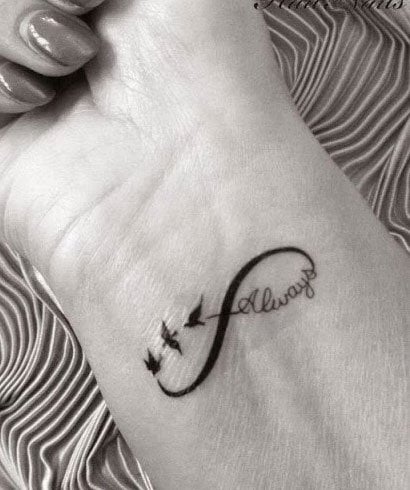 Tattoo ideen Schöne tattoos Unendlichkeitszeichen tattoo