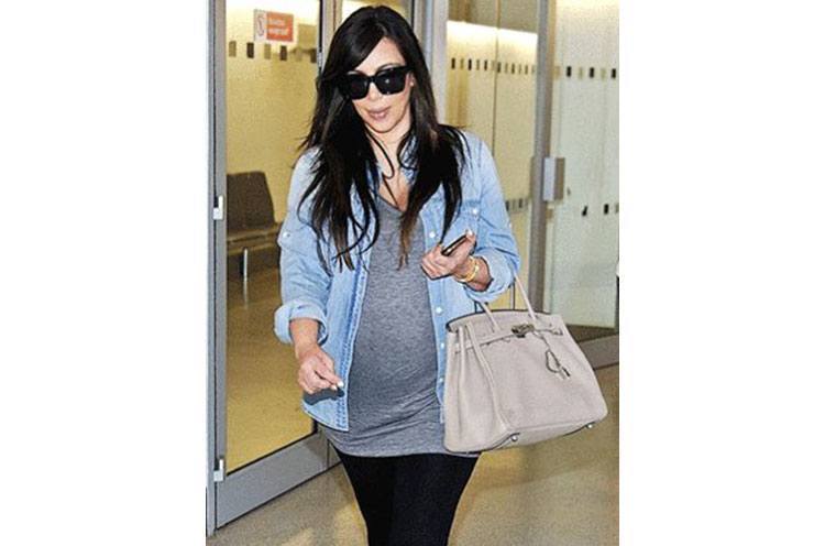 Kim Kardashians Baby No 2 Pregnancy Style