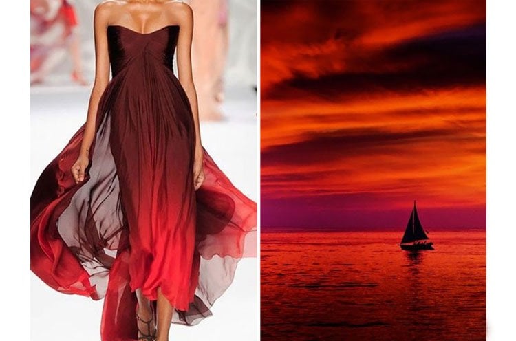 Monique Lhuillier vs Fire In The Sky