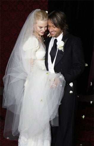 Nicole Kidman Wedding Dress