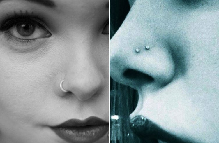 Nostril Piercing for Girls