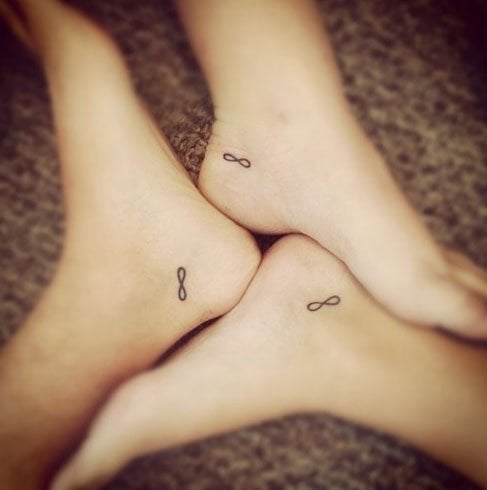 40 Sweet Infinity Tattoos on Ankle  Tattoo Designs  TattoosBagcom